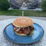 Langsam gesmoktes Pulled Beef im Platzhirsch Zwettl an der Rodl