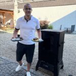 Smoker für Bierhendl, Ripperl und BBQ im Platzhirsch Zwettl