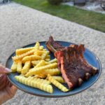 Frisch gesmokte Ripperl vom BBQ im Platzhirsch Zwettl an der Rodl